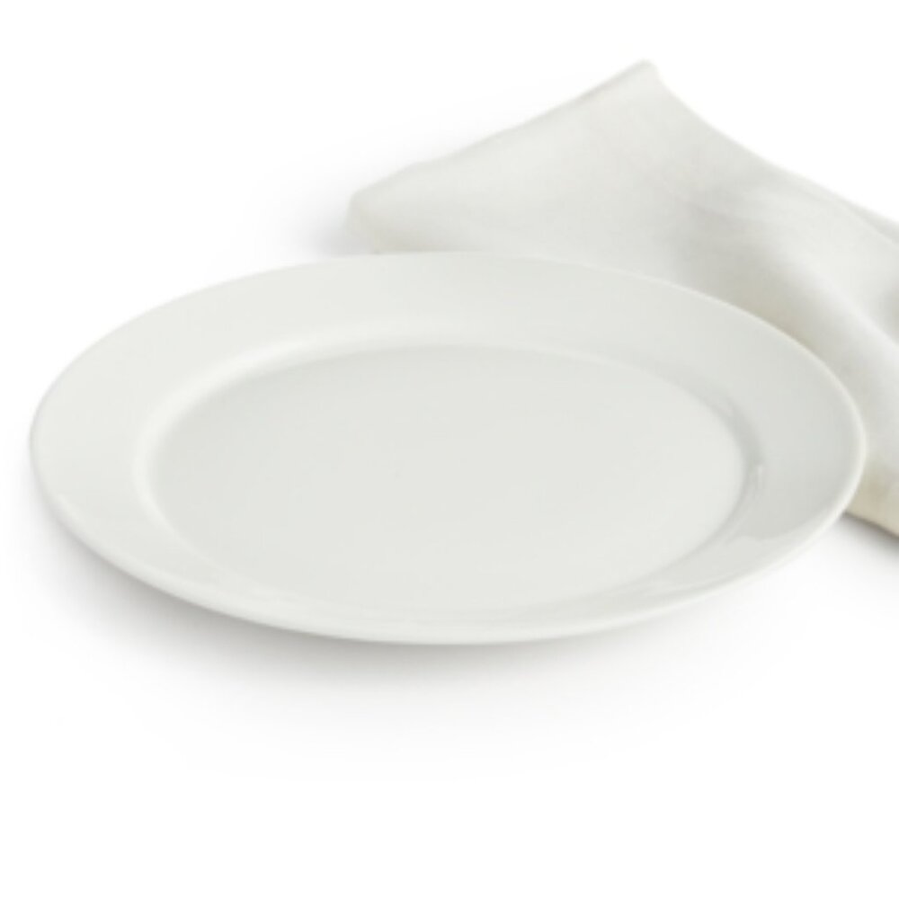 Hotel Collection Rim Bone China Salad Plate, Created for Macy's - White